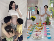 Làm mẹ - Hotgirl từng vượt mặt Sơn Tùng MTP: Đi học có con với bạn, 4 năm 3 bé, phải đổi biệt thự vì hết chỗ