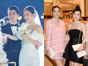 Đám cưới Bình An - Phương Nga: Hoa hậu Tiểu Vy bắt được hoa cưới, chú rể có động thái đầu tiên sau lễ kết hôn