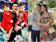 Làm mẹ - Cuộc sống "ngậm thìa vàng" của 2 bé sinh đôi nhà anh trai chồng Đỗ Mỹ Linh trong biệt thự xa hoa