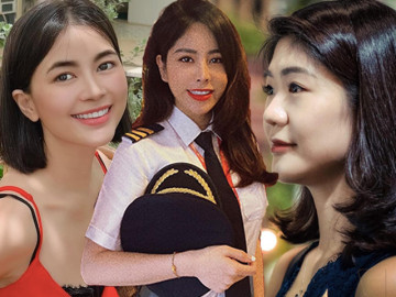 Dàn cơ phó, cơ trưởng nữ xinh nhất Việt Nam, có cô từng là hoa khôi, cô 40 tuổi vẫn như gái teen