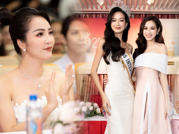 Bảo Ngọc-Đỗ Thị Hà đi chấm thi, lộ diện 25 thí sinh đầu tiên sau vòng khám nhân trắc học tại Hoa hậu Việt Nam 2022