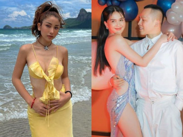 Vợ lai 4 dòng máu của Vũ Khắc Tiệp làm rõ chuyện hơn thua với Ngọc Trinh