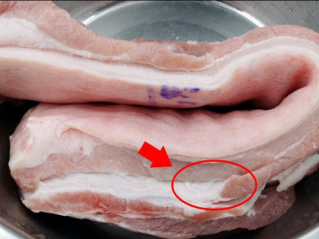 Khi mua thịt lợn cứ nhìn vào 3 điểm này là biết thịt sạch hay bẩn, nhớ kỹ để không bị thiệt