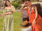 Bà bầu - Sao nữ lấy chồng đại gia liên tục có bầu, mang thai vẫn vi vu trời Tây khoe dung mạo lung linh