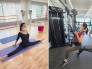 Bà bầu - Hoa hậu đẹp nhất Hàn Quốc nhuận sắc khi mang thai, bầu vượt mặt vẫn chăm tập luyện