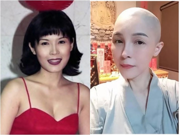 Sao nữ Hong Kong có con ở tuổi 16, U50 xuống tóc đi tu