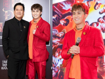 Trường Giang và dàn sao khủng “đội mưa” đến chúc mừng Huỳnh Lập ra mắt sản phẩm mới