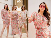 Sao Việt - Bắt gặp siêu mẫu Trang Nhung cùng cháu gái cưng dạo phố với bà xã Tuấn Hưng