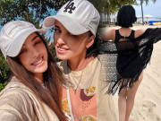 Làm đẹp - Mẹ vợ cực phẩm của thủ môn Bùi Tiến Dũng: Mặt trẻ măng, dáng nuột chẳng kém con gái "thiên thần nội y"