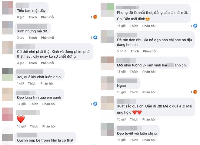 Những bình luận chê bai và khen ngợi xuất hiện đan xen bên dưới clip mới của Phương Oanh.