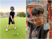 Làm mẹ - Sở thích sang của con sao việt: Con Đan Trường học golf 1 tỷ đồng, con Lệ Quyên đổi siêu xe liên tục