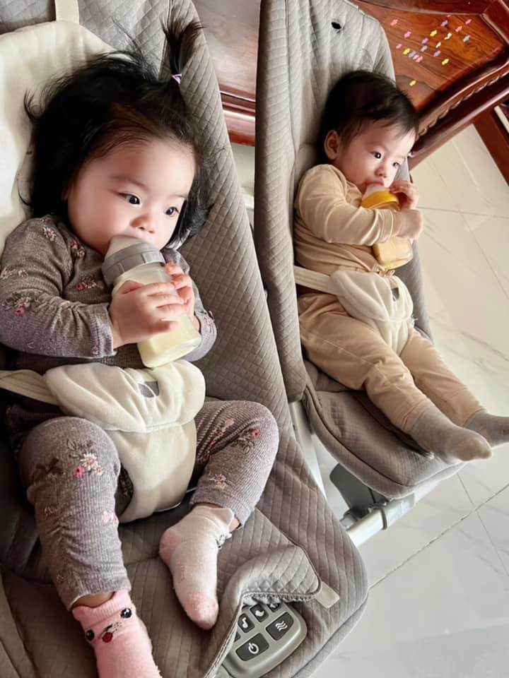 Vân Trang và chồng doanh nhân xem kĩ ngày giờ tốt để đón con gái song sinh - 8