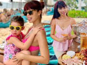 Thời trang - U40 Hà Anh làm mẹ vẫn ăn mặc phóng khoáng, nhiều bộ "tàng hình" phải dụi mắt mấy lần