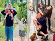 Yêu con - Nhóc tỳ lai Tây nhà mỹ nhân Việt: Con gái Lan Phương, Hồng Nhung càng lớn càng xinh như công chúa