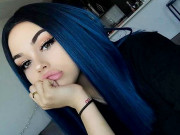 Làm đẹp - Màu tóc xanh đen đẹp giúp tôn da và trẻ trung