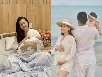 Phu nhân TGĐ tập đoàn nghìn tỷ sinh con thứ 2, ảnh trên giường sau khi vượt cạn làm nhiều người bất ngờ