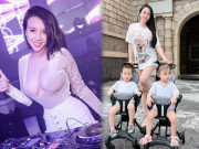Thời trang - Vợ DJ của Khắc Việt làm mẹ 2 con vẫn chuộng diện đồ style học sinh, khoe body "phụ huynh" ấn tượng