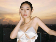 Thời trang - Khổng Tú Quỳnh lại ra phố với chiếc áo chẳng tày gang, chỉ cần vươn tay dễ gây hớ hênh