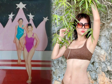 Lan Cave diện bikini khoe dáng chuẩn Hoa hậu, U40 làm mẹ 2 con vẫn là tuyệt sắc giai nhân!