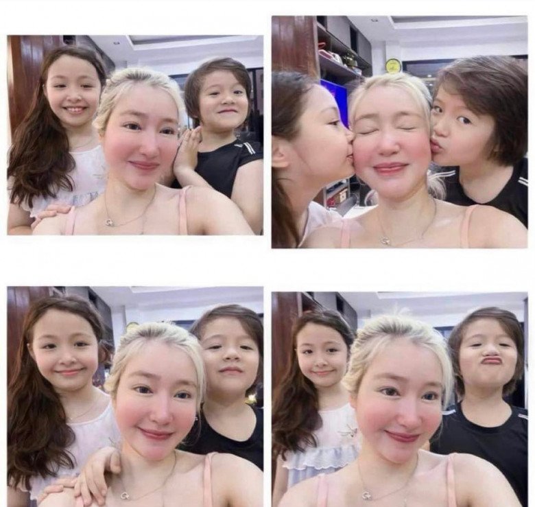 Hình ảnh ban đầu Elly Trần đăng tải nhằm chúc mừng sinh nhật con trai.