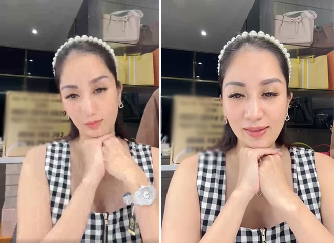 Cụ thể, trong đoạn livestream mới nhất của Khánh Thi trên trang cá nhân, người hâm mộ có thể thấy rõ được hàng mi của bà mẹ 2 con khá khác lạ so với trước đây. Rõ ràng là cô vừa mới nối mi. Điều này không hề có gì không ổn tuy nhiên, bà xã Phan Hiển có vẻ đã chọn độ dài cũng như độ dày hơi quá tay nên trông đôi mắt cô có phần hơi kỳ lạ.