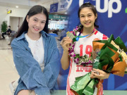 Làm đẹp - Hoa khôi bóng chuyền cao 1m77 xinh như mộng, ảnh đời thường không chỉnh sửa khó chê điểm nào