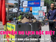 Clip Eva - Chàng trai vừa đi du lịch 63 tỉnh thành cùng xe hút đinh