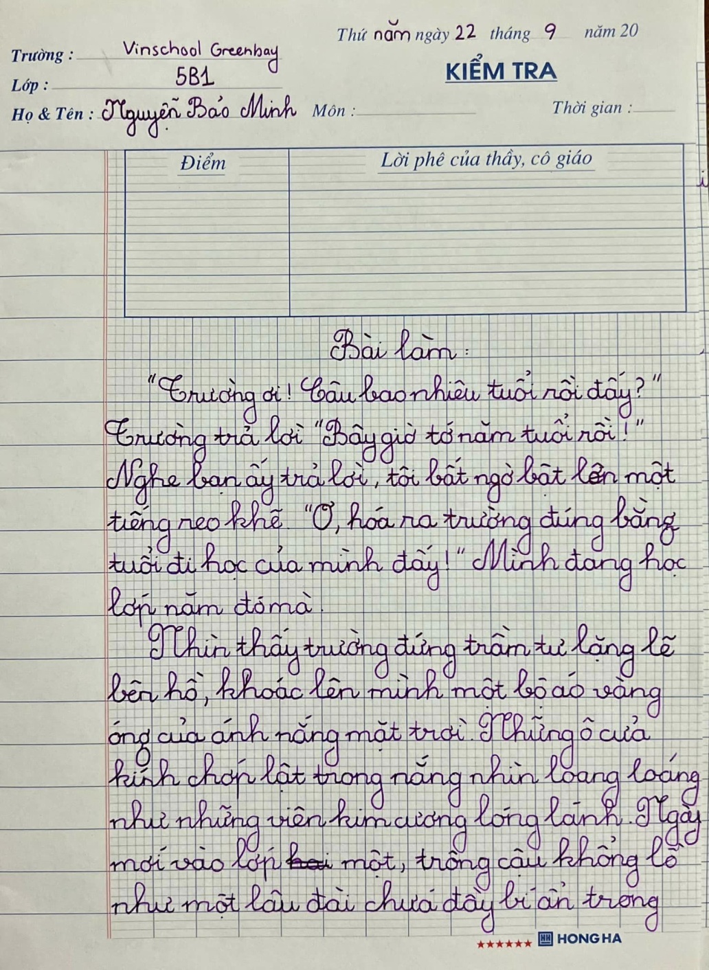 Bài Văn Tả Ngôi Trường - Hành Trình Tuổi Thơ Tuyệt Vời Của Học Sinh