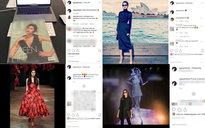 Louis Nguyễn lâu lâu cũng đăng ảnh vợ lên trang cá nhân, nhưng hiếm khi có những chia sẻ dài, bày tỏ tình cảm dạt dào như thời gian gần đây.