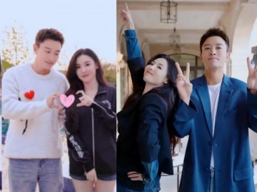 Trương Bá Chi quấn quýt bên Giả Nãi Lượng, 2 trái tim đổ vỡ hàn gắn ở bên nhau?