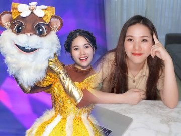 Vẻ đẹp mong manh nhờ trang điểm như không của Tí Nâu Thùy Chi