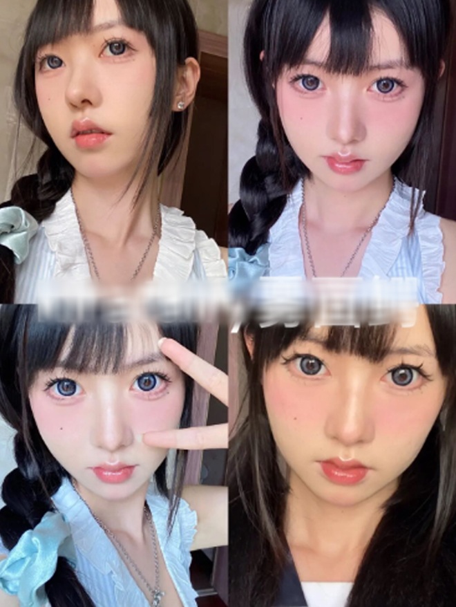 Trên trang cá nhân của cô cái này, có rất nhiều những hình ảnh lung linh. Ai nấy không khỏi xao xuyến với hình ảnh một cô gái với đôi mắt tròn xoe, đôi môi chúm chím trông như búp bê. 