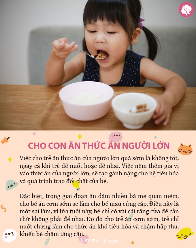 5 kiểu ăn uống vô tình khiến con chậm tăng cân - 5