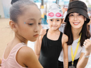 Làm đẹp - Hà Kiều Anh than trời vì con gái 7 tuổi mê thể thao, răng sún nhưng chơi đủ môn như dân chuyên