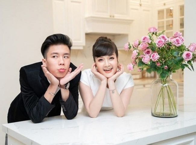 Con trai Vân Dung được thừa hưởng nhiều nét đẹp của mẹ.