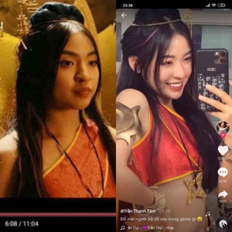 Thời mới nổi với danh xưng hot Tiktoker, Trần Thanh Tâm liên tục bị bóc phốt nhan sắc thực tế với hình ảnh mình trên video đã sử dụng app chỉnh hình.