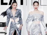 Thời trang - Cặp đôi bạn thân Thanh Hằng - Hồ Ngọc Hà đọ chân dài với váy xẻ tà, đẹp "bất phân thắng bại"