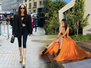 Thời trang - "Bà hoàng váy cưới" U80 chấp cả hậu bối kém 40 tuổi với bộ cánh táo bạo, khoe chân thon siêu thực