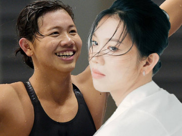 Không nhận ra kình ngư Ánh Viên sau giải nghệ, có thêm phấn son xinh như nàng thơ