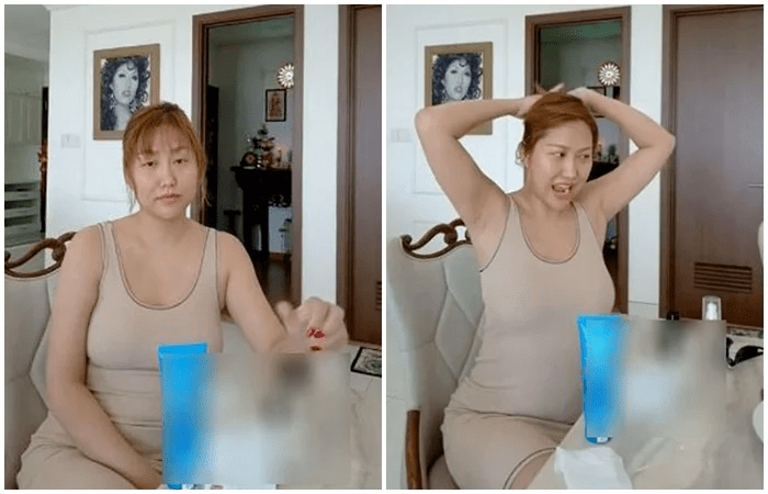 Phi Thanh Vân từng xuất hiện với thân hình mũm mĩm với vòng 2 lùm xùm dù đã chi tiền tỷ để tút tát nhan sắc.
