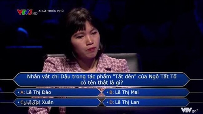 Câu hỏi amp;#34;gây lúamp;#34; của Ai Là Triệu Phú bất ngờ lọt top tìm kiếm: Tưởng dễ mà khó - 2