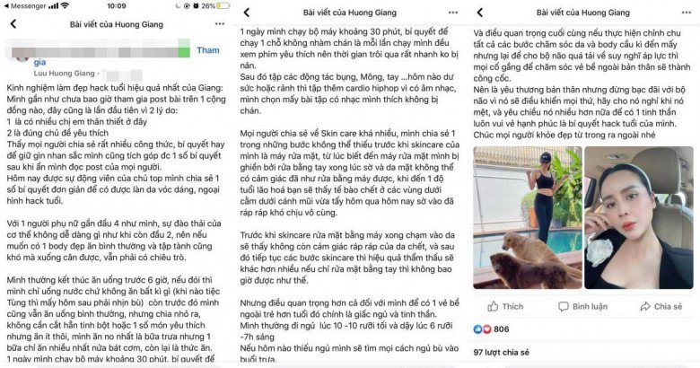 Nữ ca sĩ từng hé lộ về bí kíp dưỡng nhan, giữ gìn sắc vóc và nhận được sự hưởng ứng nhiệt tình từ chị em.