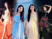 Thời trang - Hội ái nữ nhà sao Việt "trổ mã" mặc đẹp chuẩn hot girl, khoe chân dài như sếu