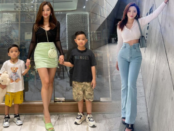 Sinh 2 con body vẫn đẹp ná thở, cựu tiếp viên hàng không khiến chồng càng ngày càng yêu, khen không tiếc lời