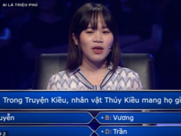 Câu hỏi gây lú của Ai Là Triệu Phú bất ngờ lọt top tìm kiếm: Tưởng dễ mà khó