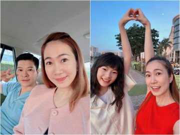 MC Thanh Thảo Hugo lấy chồng 15 năm vẫn được chiều hết mực, con gái 12 tuổi giờ cao vụt vượt cả mẹ