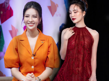 Á hậu Thụy Vân bất ngờ diện đầm gợi cảm