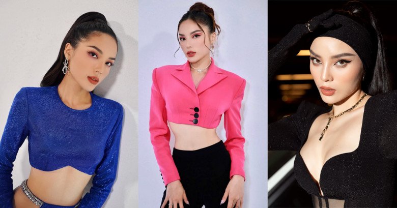 Với nhược điểm 2 mắt xa nhau, Kỳ Duyên cũng rất biết cách tận dụng những tuyệt chiêu trang điểm để tạo hiệu ứng 2 mắt gần nhau hơn. Hoa hậu Việt Nam 2014 thường ăn gian độ dài của mắt khi luôn đánh cả bầu mắt, không bao giờ bỏ qua phần đầu mắt. Cô cũng thường xuyên kẻ những đường eyeliner cách điệu ở phần đầu mắt để giúp 2 mắt trông gần nhau hơn.