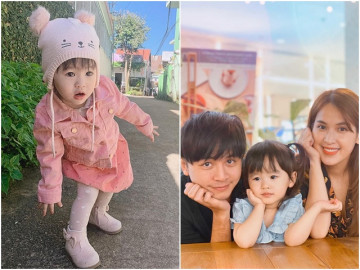 Con gái Văn Anh - Tú Vi 4 tuổi lớn xinh như công chúa, được dự đoán là mỹ nhân tương lai