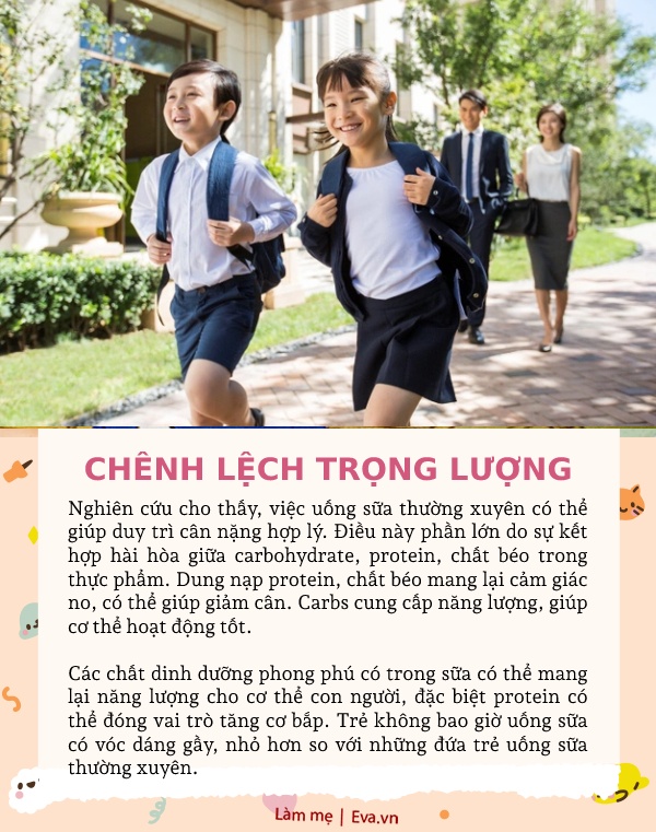 6 khác biệt giữa trẻ uống sữa từ nhỏ và trẻ không bao giờ uống sữa - 4